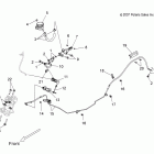 V08SB36/SD36 VISION ALL OPTIONS Brakes, brake lines, rear - v08sb36 / sd36 all options