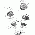 V08SB36/SD36 VISION ALL OPTIONS Engine, cylinder and head - v08sb36 / sd36 all options
