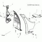 V12BW36/EW36 CROSS ROADS ALL OPTIONS Body, chin fairing - v12bw36 / ew36 all options