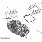V12BW36/EW36 CROSS ROADS ALL OPTIONS Engine, valve covers - v12bw36 / ew36 all options