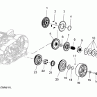V08SB36/SD36 VISION ALL OPTIONS Drive train, primary drive - v08sb36 / sd36 all options