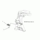 V12WB36NA HIGHBALL Steering, fork lock, intl - v12wb36na
