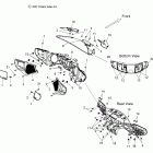 V08SB36/SD36 VISION ALL OPTIONS Body, instrument panel and visor - v08sb36 / sd36 all op...