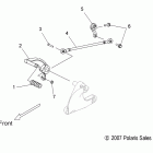 V12WB36NA HIGHBALL Drive train, shift linkage - v12wb36na