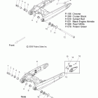 V10XB36DAP/LKP/XC36DN JACKPOT ALL OPTIONS Suspension, swing arm - v10xb36dap / lkp / xc36dn all op...