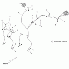V12SW36/AW36 VISION/ANESS ALL OPTIONS Brakes, brake lines, front w / abs - v12sw36 / aw36 all ...