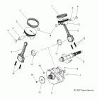 V08SB36/SD36 VISION ALL OPTIONS Engine, crankshaft and piston - v08sb36 / sd36 all optio...