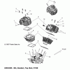 V09HB36/HS36 HAMMER/HAMMER SPORT ALL OPTIONS Engine, cylinder and head - v09hb36 / hs36 all options