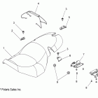 V09HB36/HS36 HAMMER/HAMMER SPORT ALL OPTIONS Body, seat - v09hb36 / hs36 all options