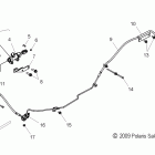 V10DB36DA/EB36DA CROSS COUNTRY/CROSS ROADS ALL OPTIONS Brakes, brake line, rear - v10db36da / eb36da all option...