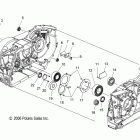 V08SB36/SD36 VISION ALL OPTIONS Engine, crankcase bearings - v08sb36 / sd36 all options