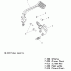 V10XB36DAP/LKP/XC36DN JACKPOT ALL OPTIONS Brakes, brake pedal and rear master cylinder - v10xb36da...