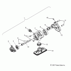 V12BW36/EW36 CROSS ROADS ALL OPTIONS Engine, oil pump asm. - v12bw36 / ew36 all options