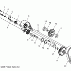 V12SW36/AW36 VISION/ANESS ALL OPTIONS Drive train, reverse drive asm., upper - v12sw36 / aw36 ...
