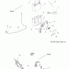V09HB36/HS36 HAMMER/HAMMER SPORT ALL OPTIONS Electrical, battery and fuse box - v09hb36 / hs36 all op...
