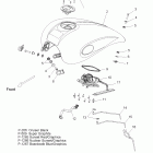 V09HB36/HS36 HAMMER/HAMMER SPORT ALL OPTIONS Body, fuel tank - v09hb36 / hs36 all options