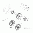 V09HB36/HS36 HAMMER/HAMMER SPORT ALL OPTIONS Wheels, front - v09hb36 / hs36 all options