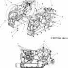 V08HB26/HS26 HAMMER ALL OPTIONS Engine, crankcase - v08hb26 / hs26 all options
