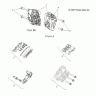 V08SB36/SD36 VISION ALL OPTIONS Brakes, caliper, front - v08sb36 / sd36 all options