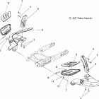 V08SB36/SD36 PLATINUM ALL OPTIONS Floorboard, passenger - v08sb36 / sd36 all options