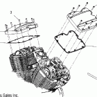 V08HB26/HS26 HAMMER ALL OPTIONS Engine, valve covers - v08hb26 / hs26 all options