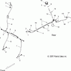 V08HB26/HS26 HAMMER ALL OPTIONS Brakes, brake lines and reservoir - v08hb26 / hs26 all o...