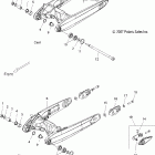 V08HB26/HS26 HAMMER ALL OPTIONS Suspension, swing arm - v08hb26 / hs26 all options