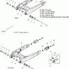 V08BC26/XB26 JACKPOT ALL OPTIONS Suspension, swing arm - v08bc26 / xb26 all options