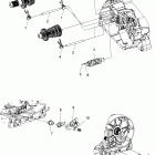 V08HB26/HS26 HAMMER ALL OPTIONS Drive train, shift forks and drum - v08hb26 / hs26 all o...
