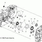 V07HB26/HS26 HAMMER ALL OPTIONS Engine, crankcase bearings - v07hb26 / hs26 all options