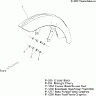 V08BC26/XB26 JACKPOT ALL OPTIONS Body, fender, front - v08bc26 / xb26 all options