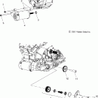 V08SB36/SD36 PLATINUM ALL OPTIONS Engine, starter motor - v08sb36 / sd36 all options