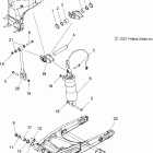 V08SB36/SD36 PLATINUM ALL OPTIONS Suspension, rear - v08sb36 / sd36 all options