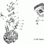 V08HB26/HS26 HAMMER ALL OPTIONS Engine, valve train - v08hb26 / hs26 all options