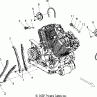 V08HB26/HS26 HAMMER ALL OPTIONS Engine, camchain - v08hb26 / hs26 all options