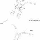 V08BC26/XB26 JACKPOT ALL OPTIONS Steering, handlebar mounting - v08bc26 / xb26 all option...