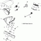 V07CB26/CD26 KINGPIN/TOUR ALL OPTIONS Headlight - v07cb26 / cd26 all options