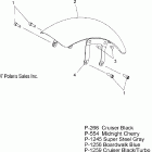 V08HB26/HS26 HAMMER ALL OPTIONS Body, fender, front - v08hb26 / hs26 all options
