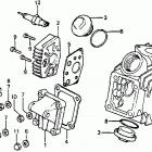 ATC110 Крышка головки цилиндров