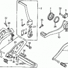 ATC200X Footpegs @ brake pedal  @ gearshift pedal