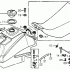 TRX200 Fuel tank @ seat
