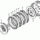 ATC200ES Сцепление
