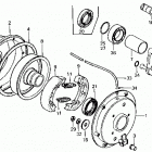 ATC110 Rear brake drum 79-83