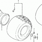 ATC200X Заднее колесо