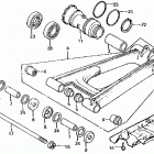 ATC250R Swingarm 83-84