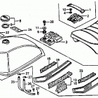 ATC110 Fuel tank @ seat 79-82