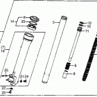 ATC200M Передняя вилка
