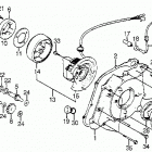 ATC125M Генератор и крышка