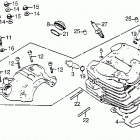 ATC200S Головка цилиндра