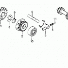 ATC125M Трансмиссия